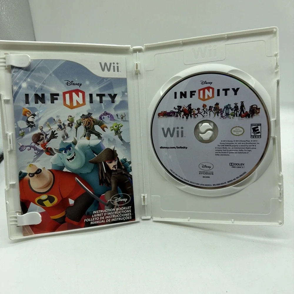 Disney Infinity - Nintendo Wii Game - Complete w/ Manual CIB